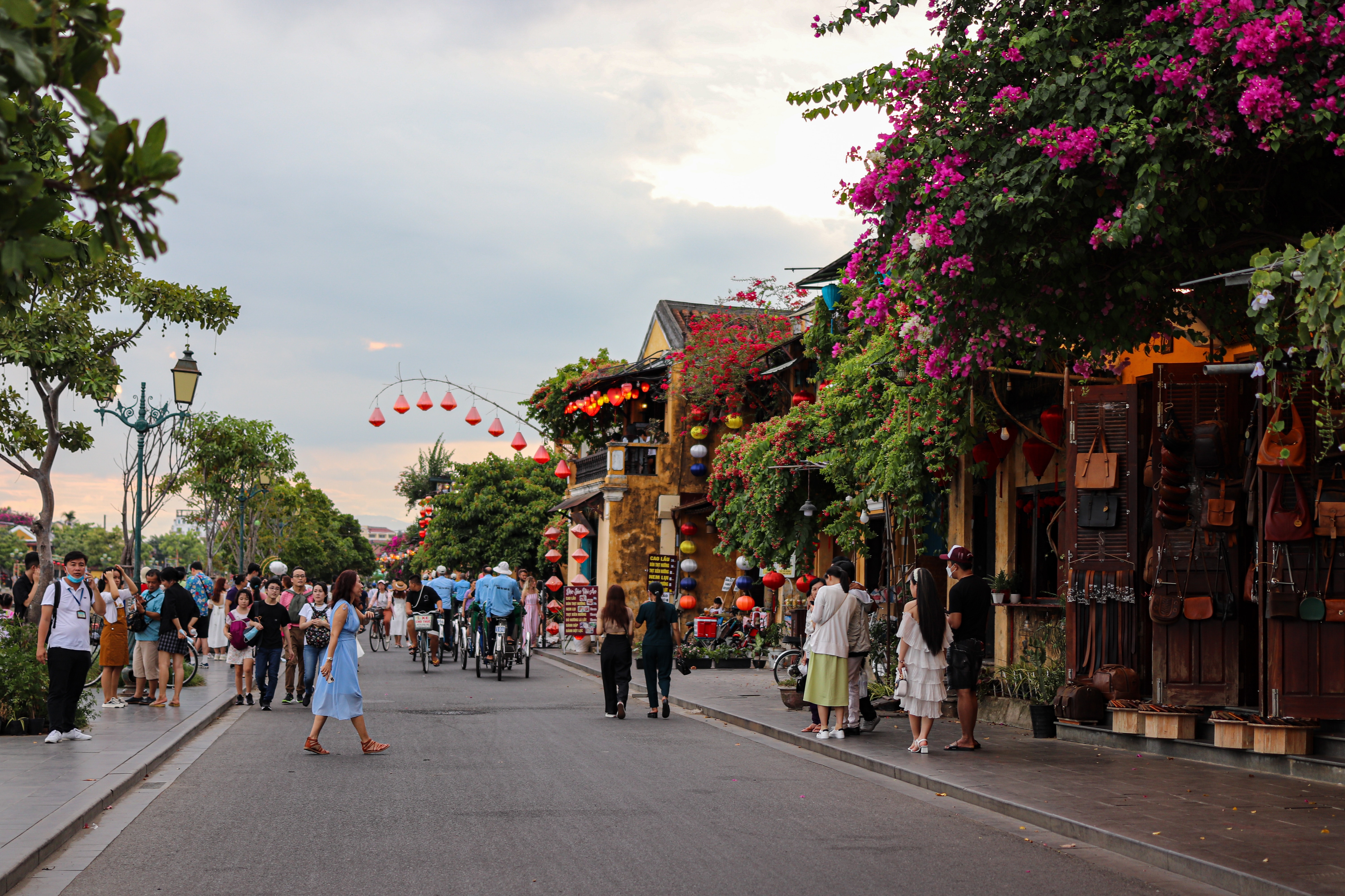 Turistic city with regional foods